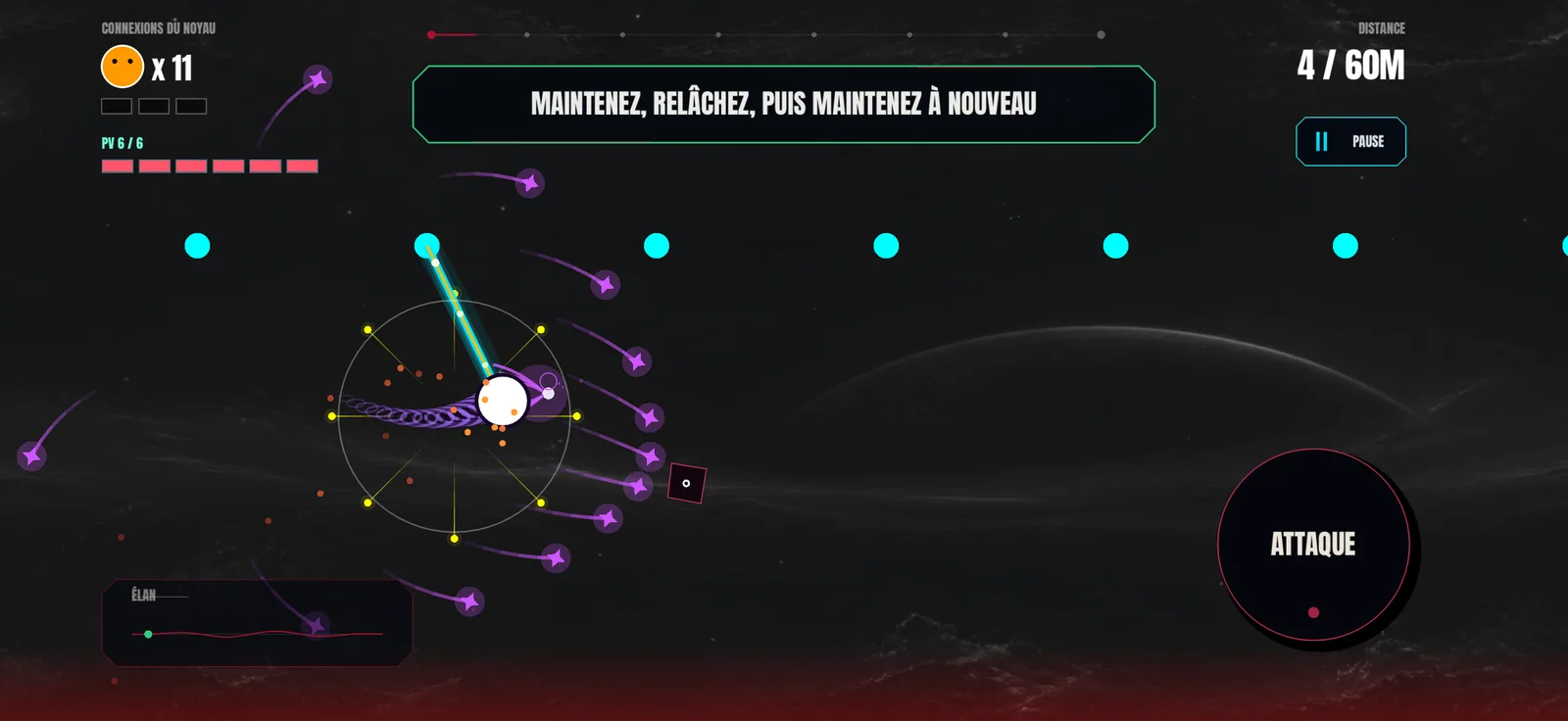 Core Hop : se balancer entre les points d’ancrage
